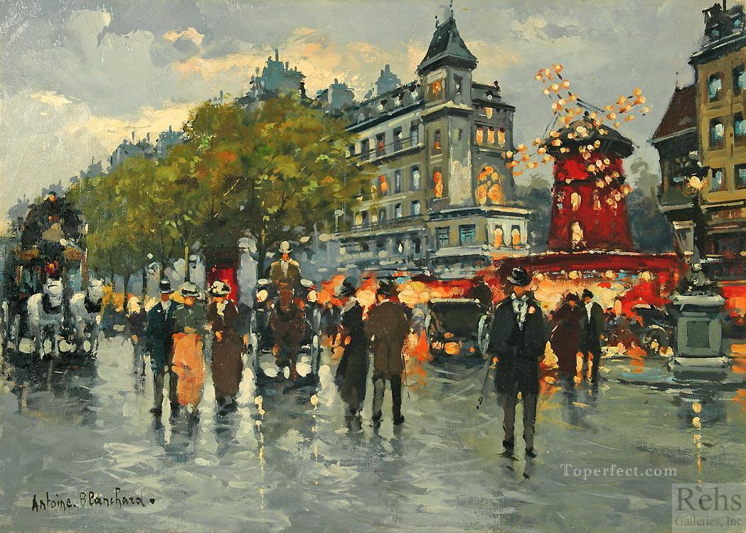 AB moulin rouge Paris Oil Paintings